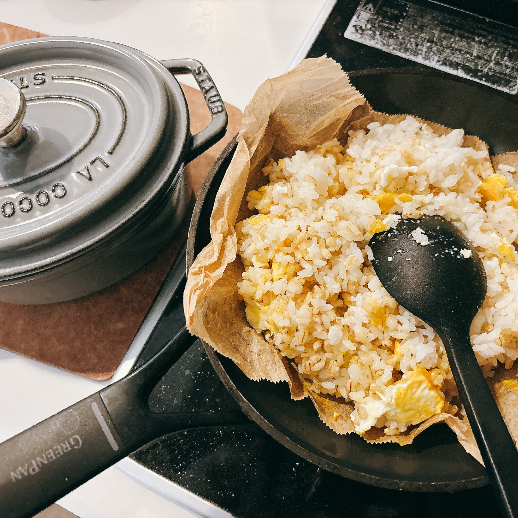 平飼いたまごで作る炒飯