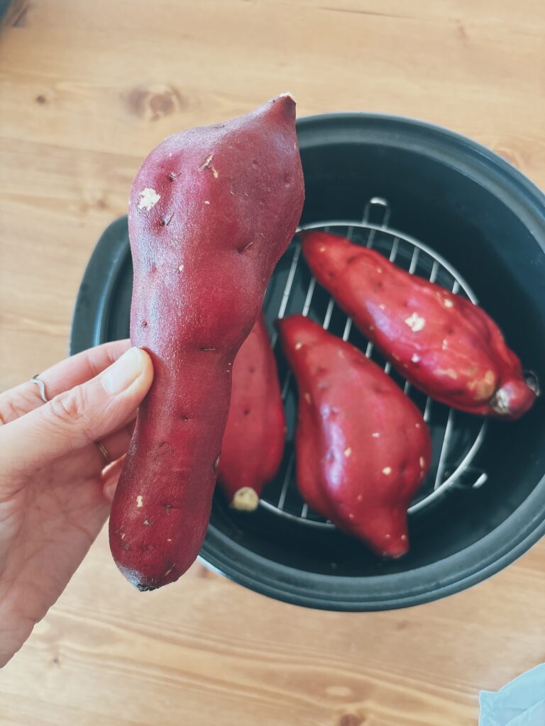 月に2回ほどセラポットで作る焼き芋