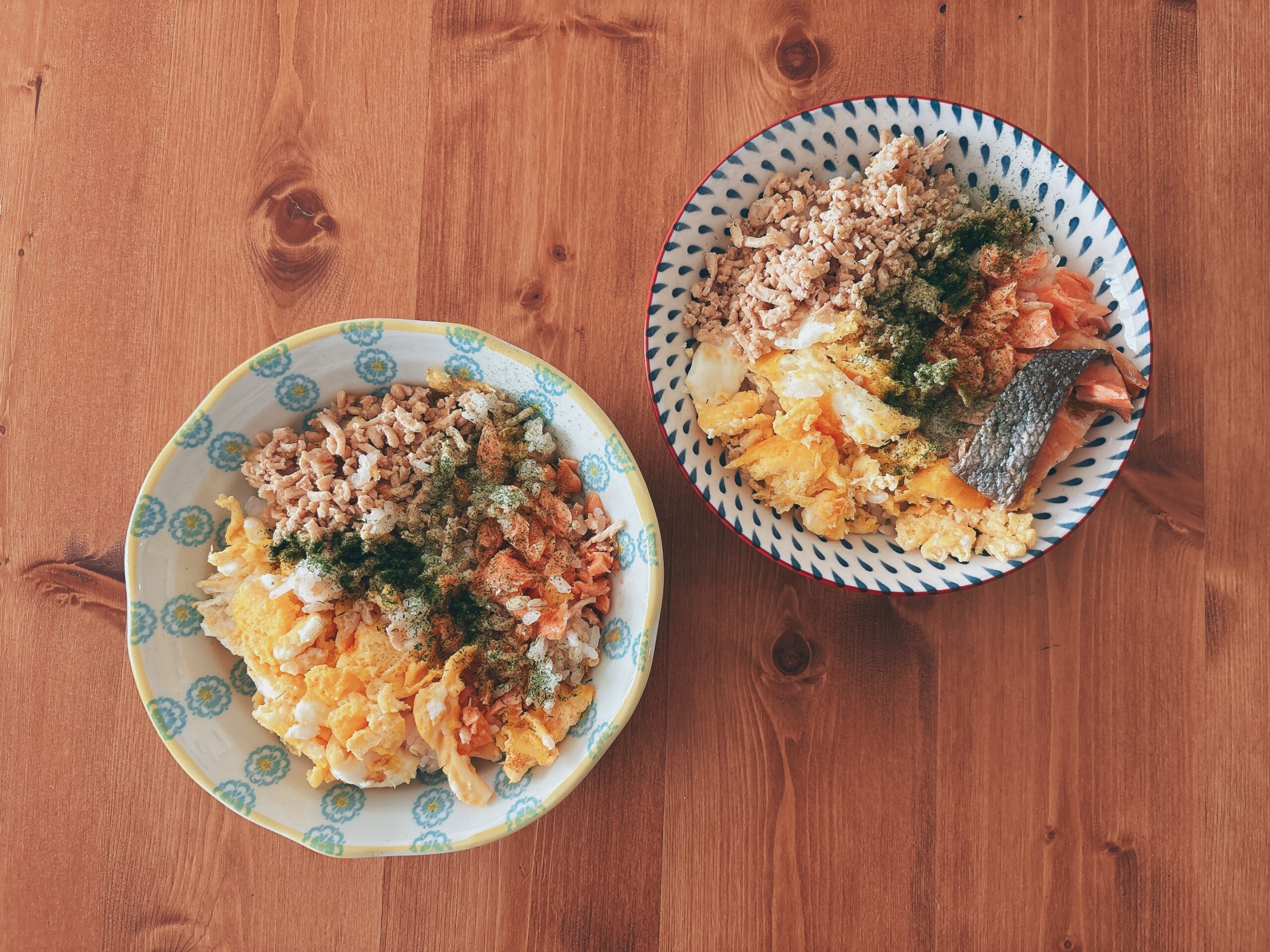 正月でもいつもと変わらぬ朝ごはん