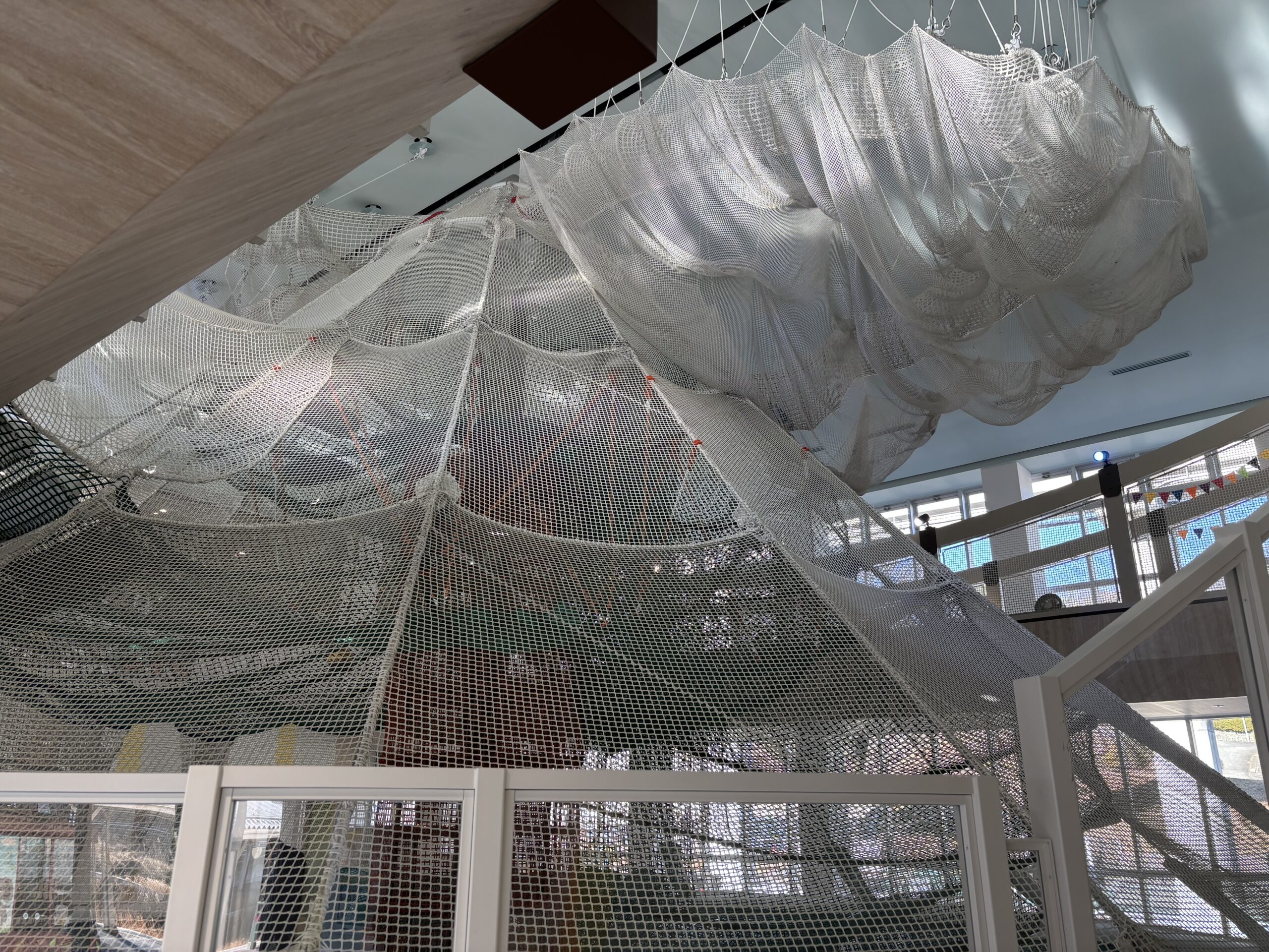 子供も大満足の室内遊び場でした