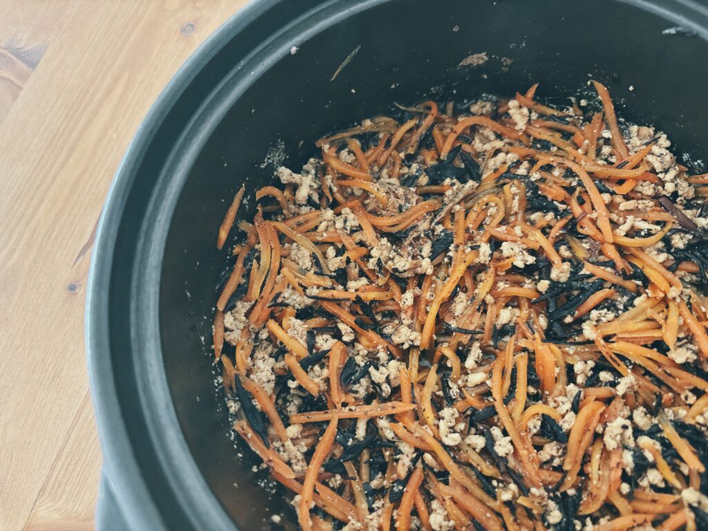 我が家のひじき煮