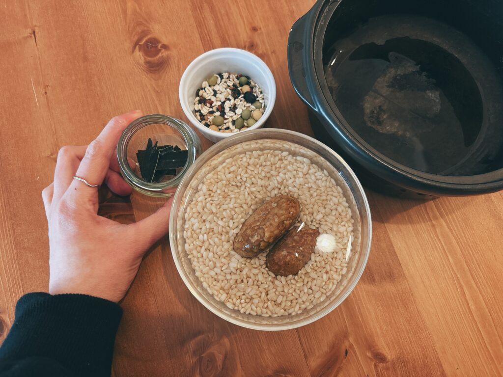 今日の朝ごはん