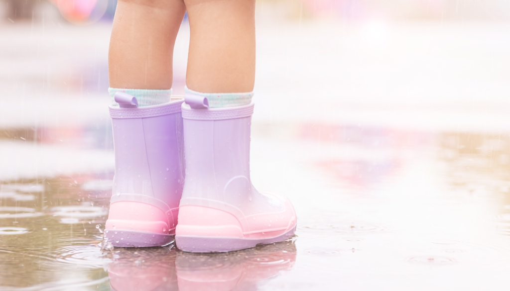 ウキウキする雨の日装備