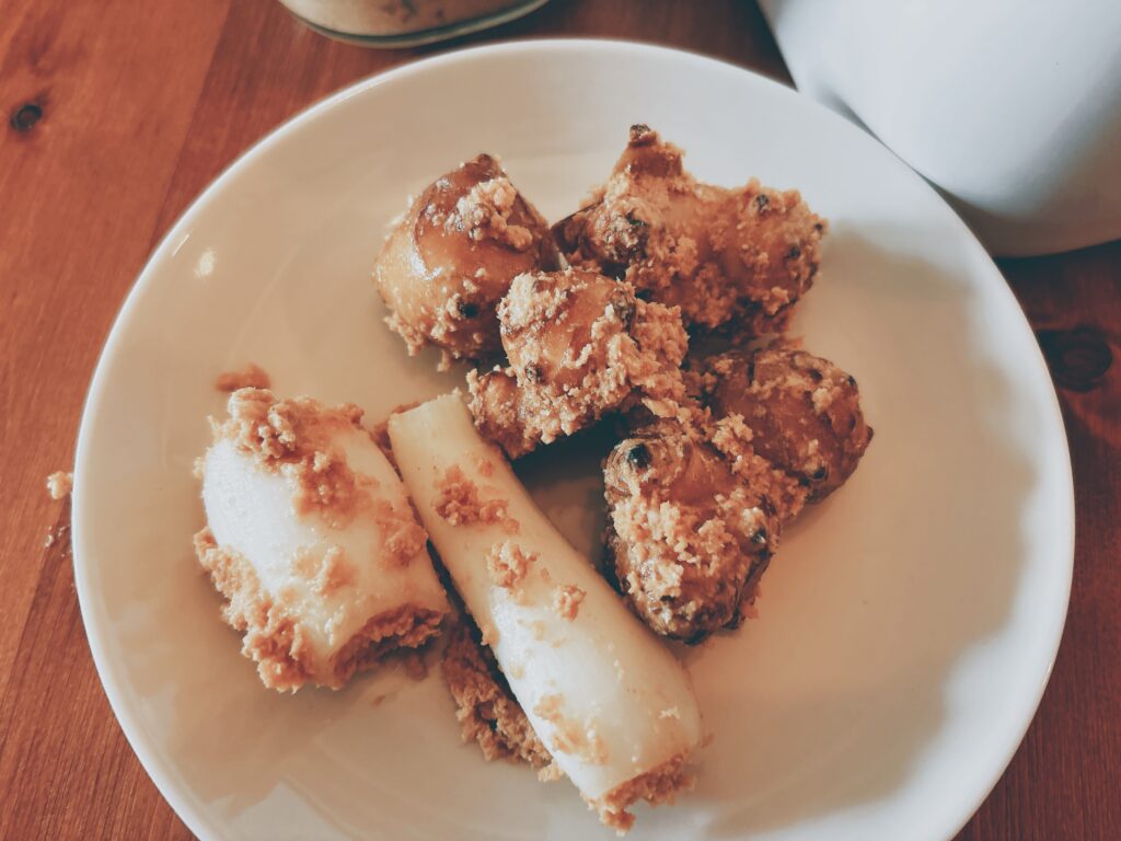 糠床から取り出した様子