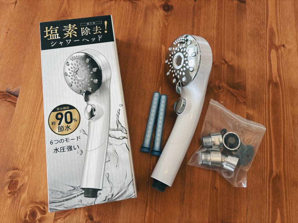 浄水器付きシャワーヘッド