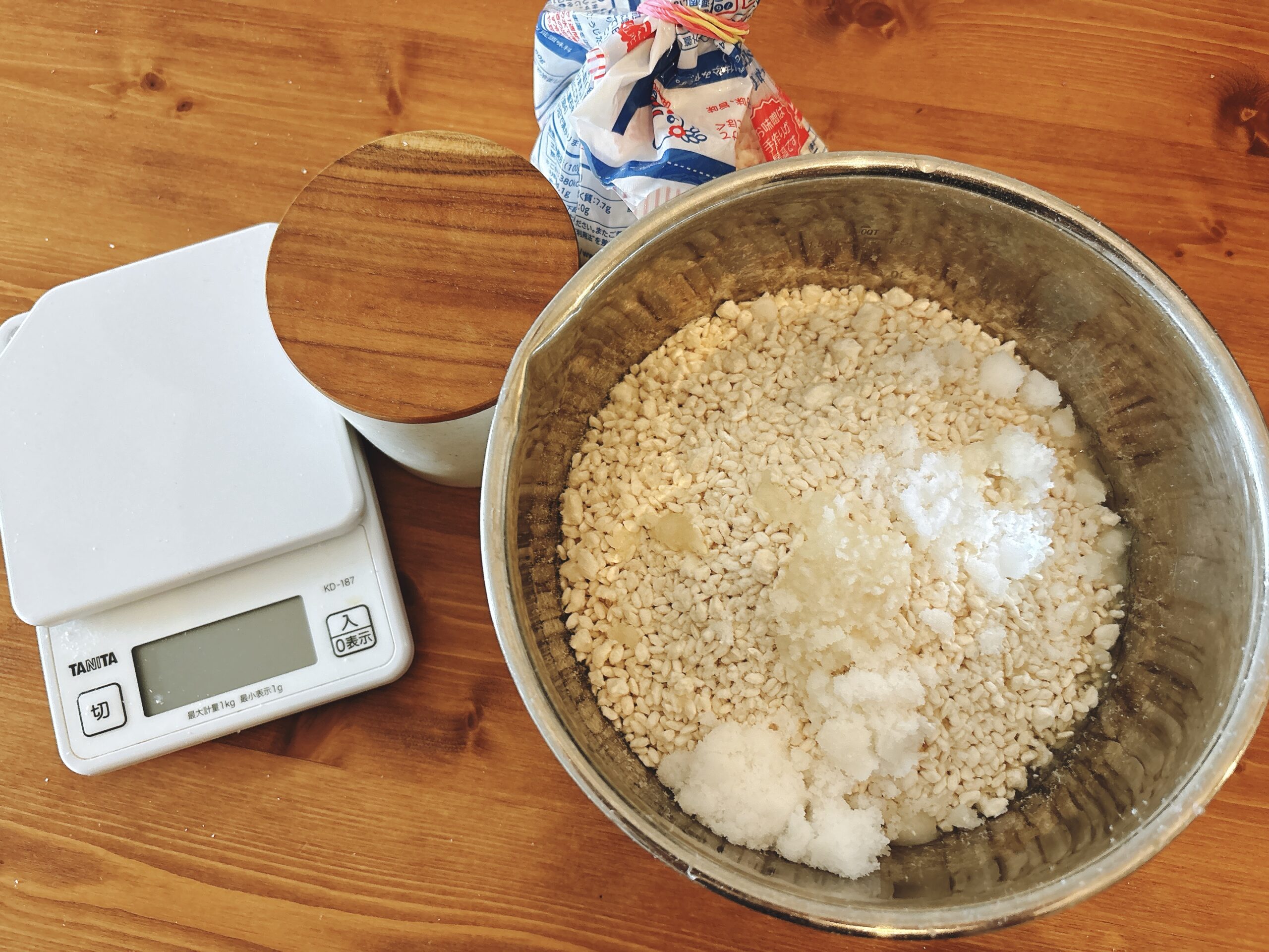 玉ねぎ麹仕込み
