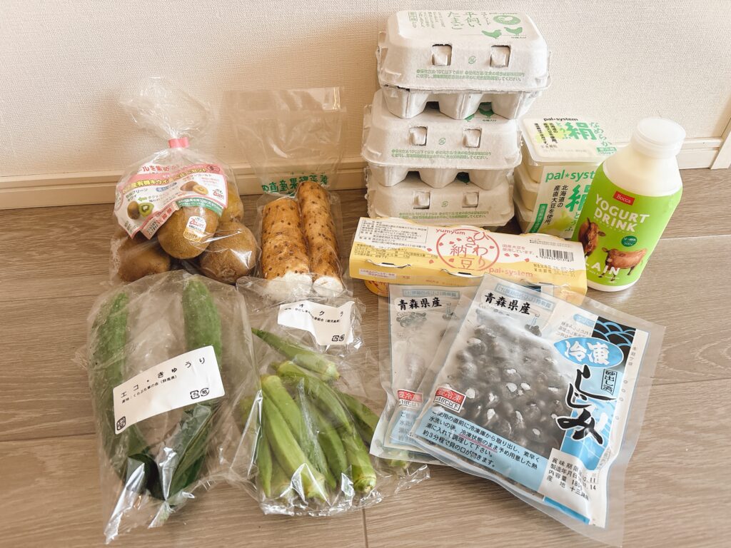 今週届いたパルシステム商品