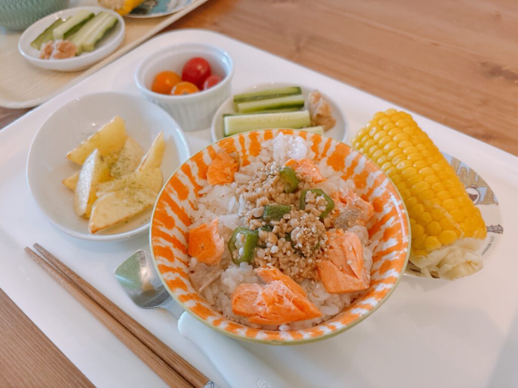 夏休みお昼ご飯