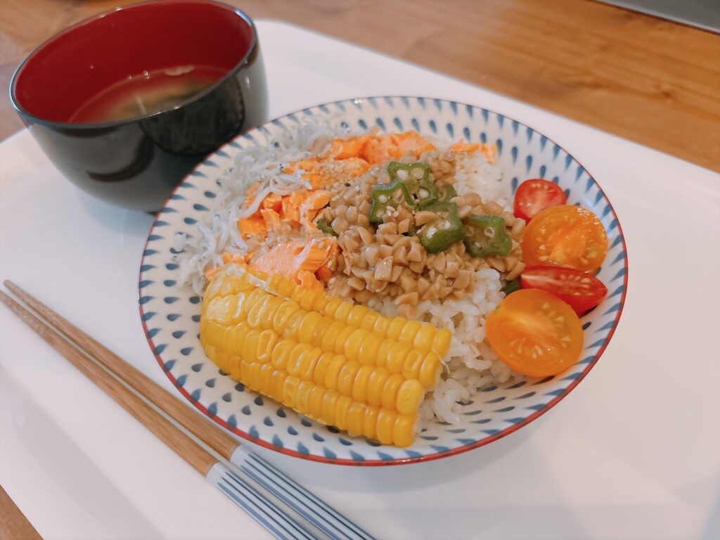夏休みお昼ご飯